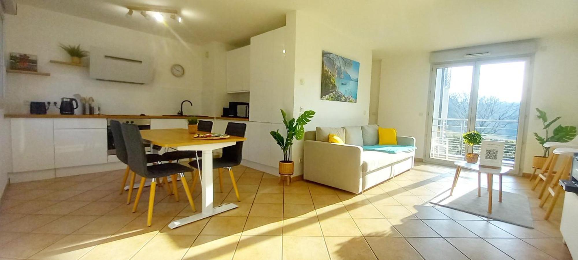Appartement T2 De 56M2 - Geneve A 5 Min- Parking Prive Gratuit à Saint-Julien-en-Genevois Extérieur photo